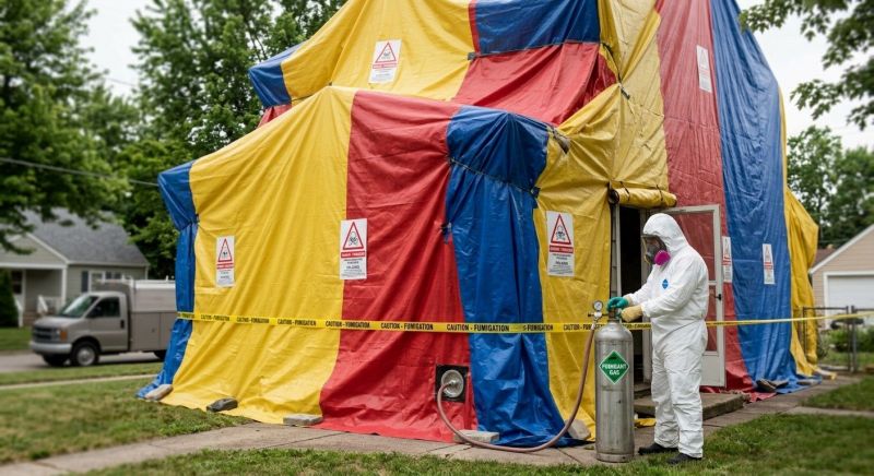 Residential Fumigation in Asheville, NC